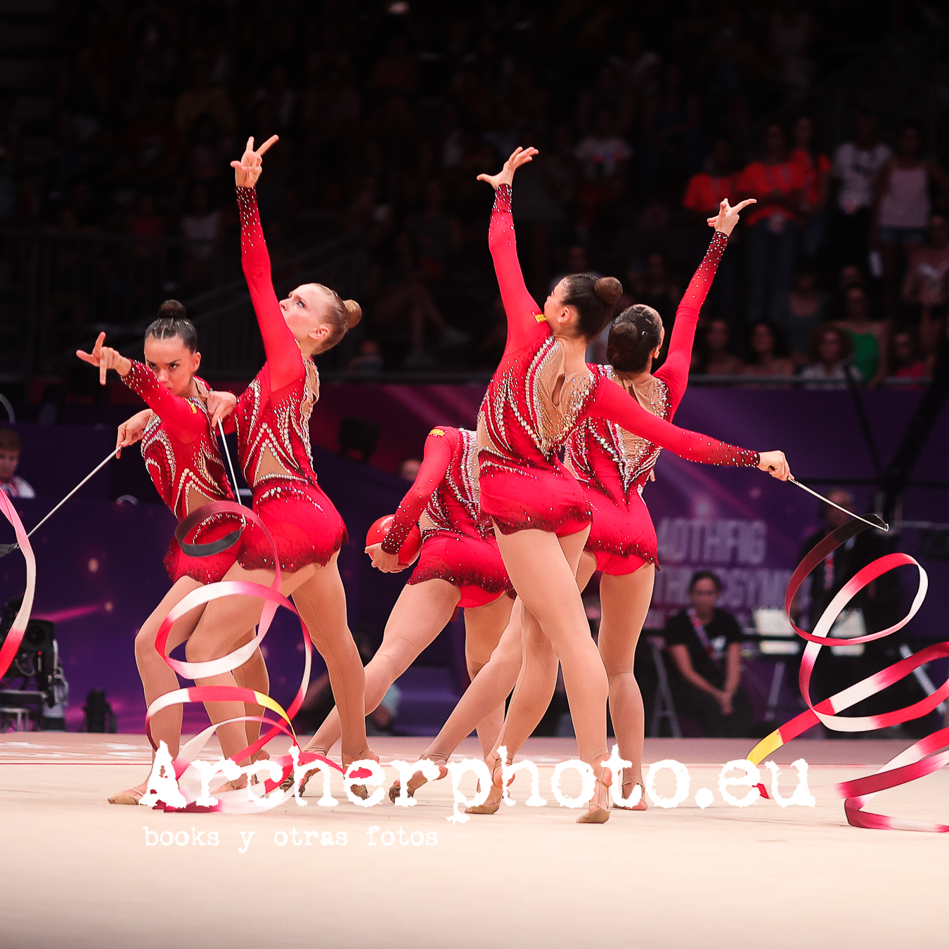 Spanish Team (1), Bronze Medal All Around, 40th FIG Rhythmic Gymnastics World Championships Valencia 2023