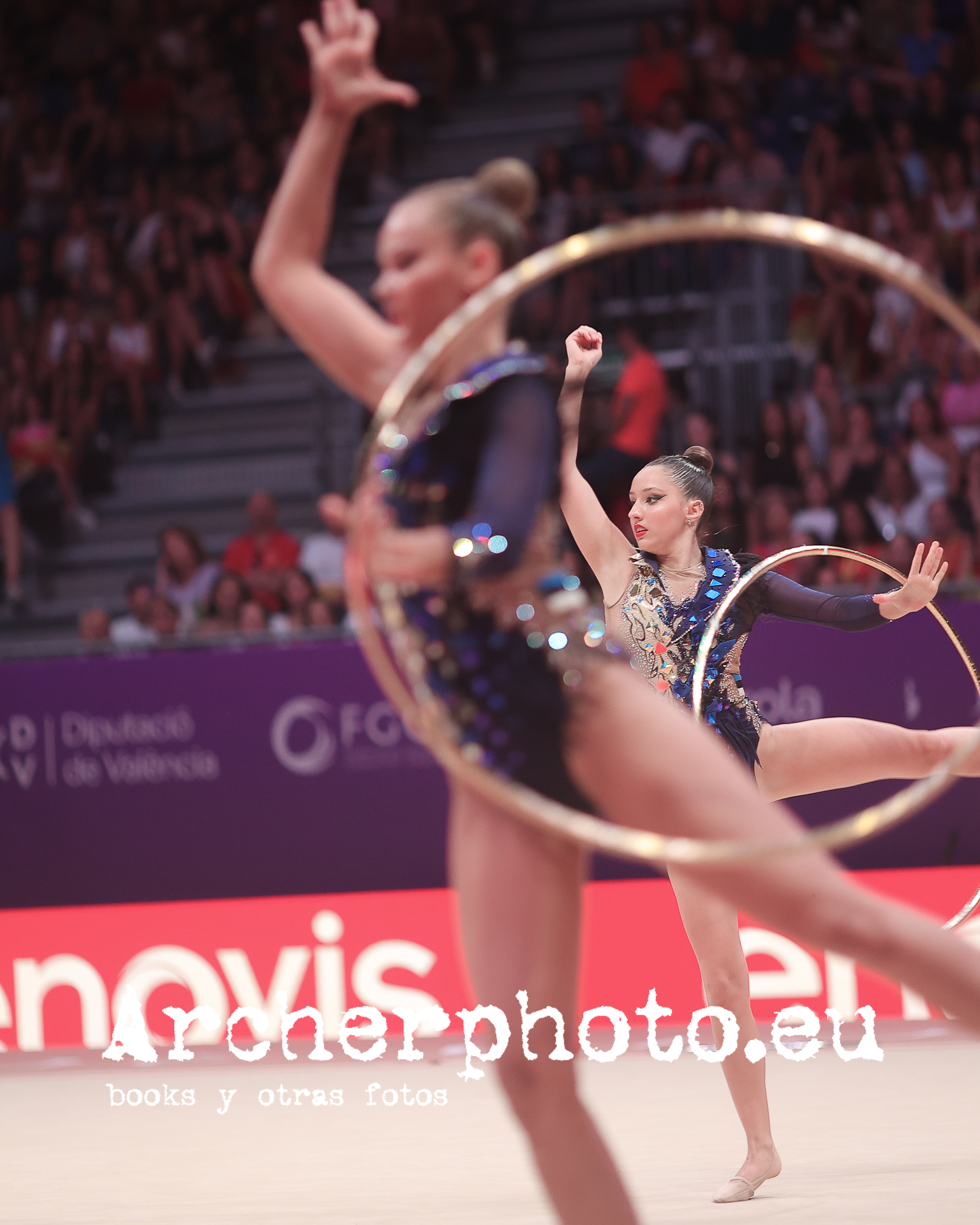 Estonia Team (1), 40th FIG Rhythmic Gymnastics World Championships Valencia 2023