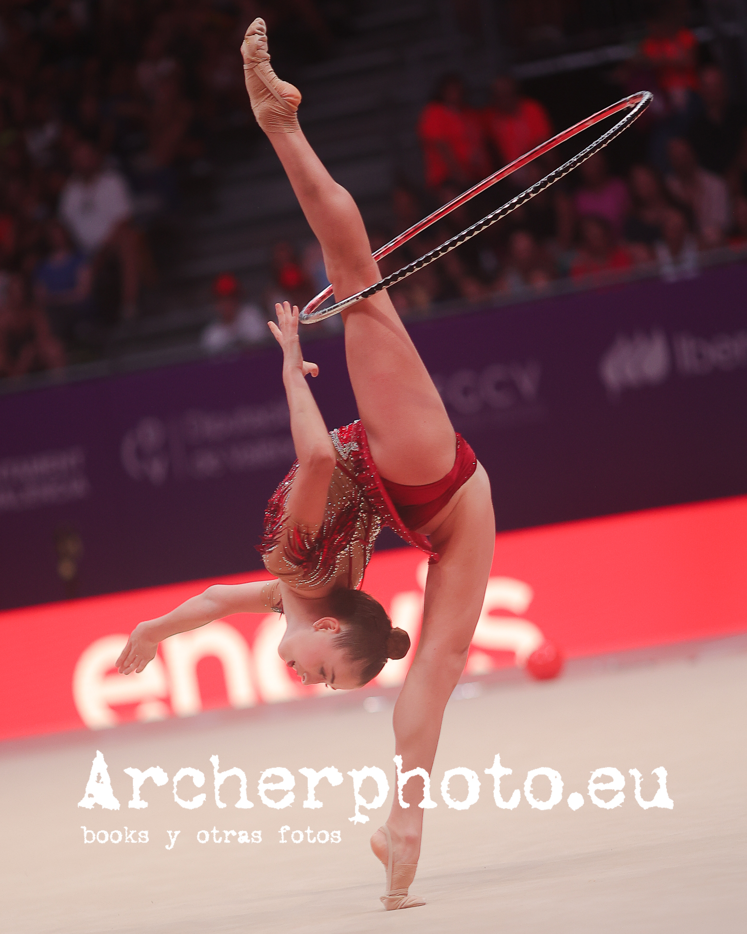 Daria Atamanov (1), 40th FIG Rhythmic Gymnastics World Championships Valencia 2023, hoop