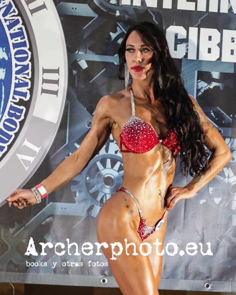 Marianela Bosón, Bikini contestant International Mr. Olympia CIBB in València