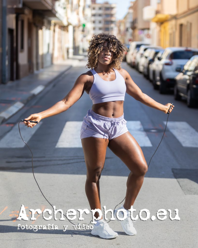 Jerniefit, 2024 (3). Entrenadora en València. Foto de Archerphoto, fotógrafo profesional en Alfafar.