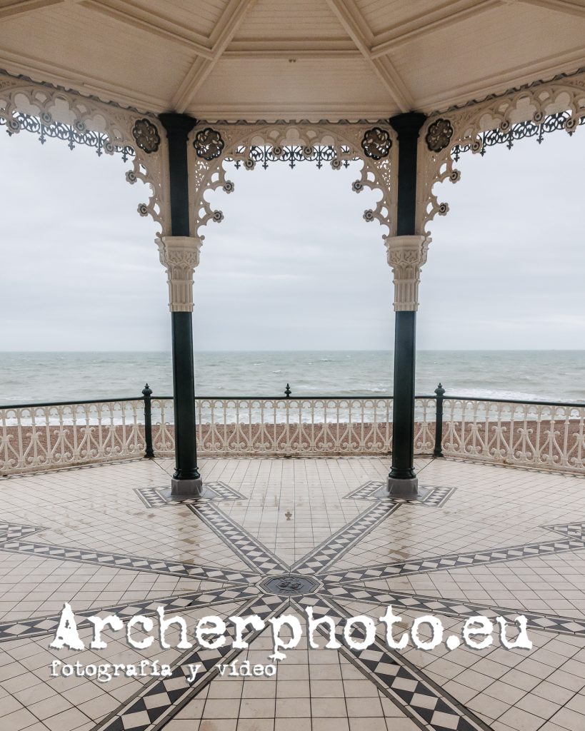 Postcard from Brighton, February 2025 (2) Brighton Beach Bandstand