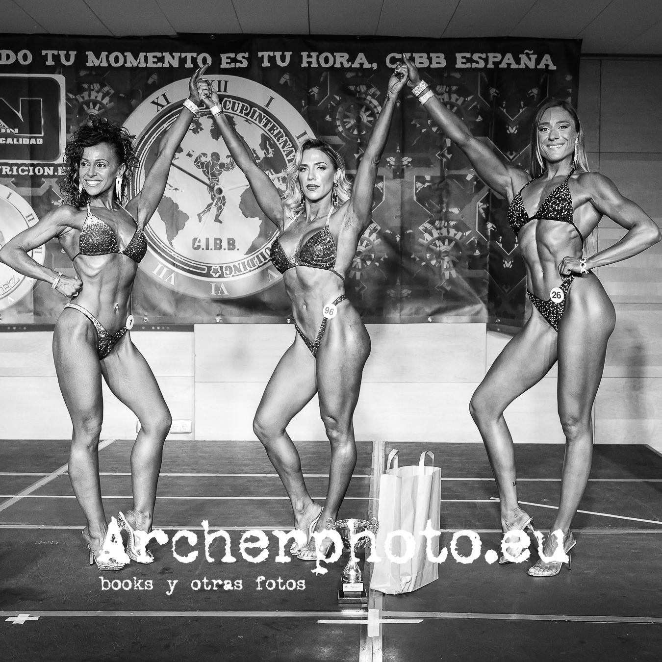 Pódium Campeonato España 2022 Shape CIBB, València