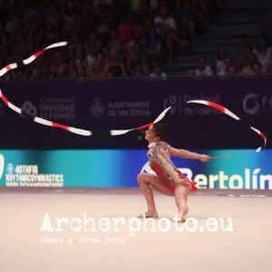 Sofia Raffaeli (1), Individual All Around Silver Medal, 40th FIG Rhythmic Gymnastics World Championships Valencia 2023