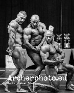 Posedown (1), CIBB Champions Cup Cullera. From left to right: David Talaya, Jaime Aguilera, Rafael Muñoz