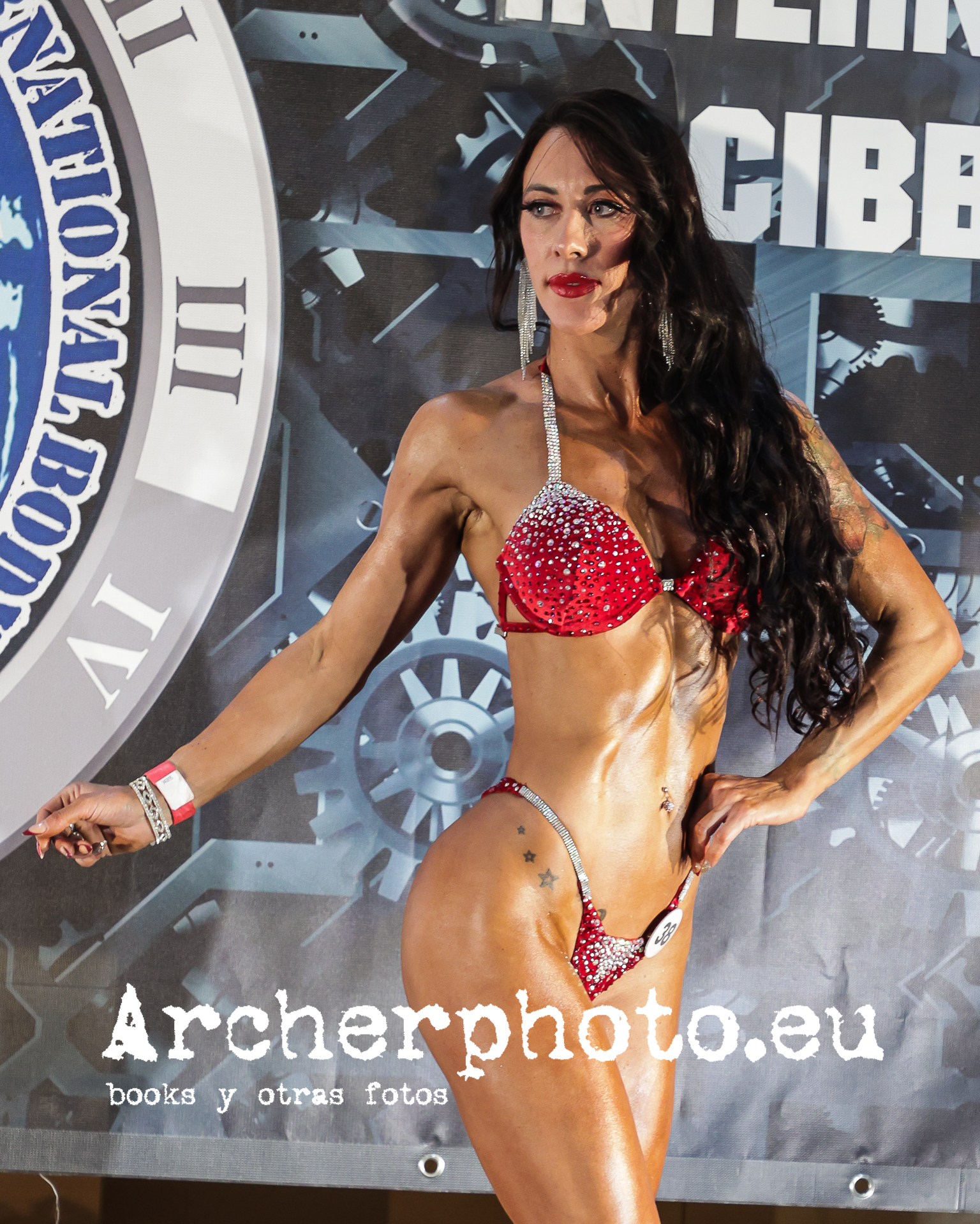 Marianela Bosón, Bikini contestant International Mr. Olympia CIBB in València, November 7th 2021