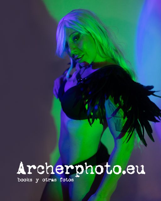 Ce'Nedra, 2023 (7). Verde y azul en estudio por Archerphoto, fotógrafo profesional en València.