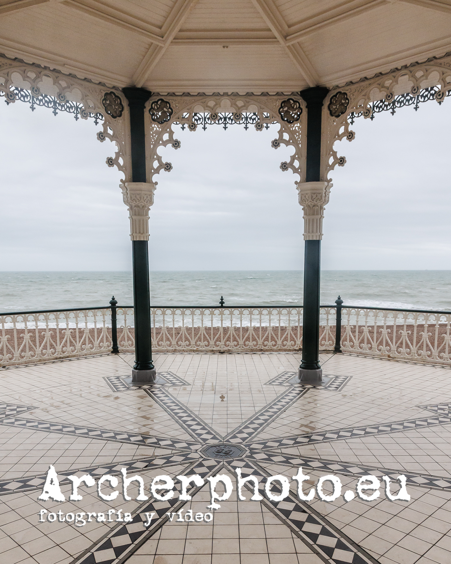 Postcard from Brighton, February 2025 (2) Brighton Beach Bandstand, picture by Archerphoto, professional photographer