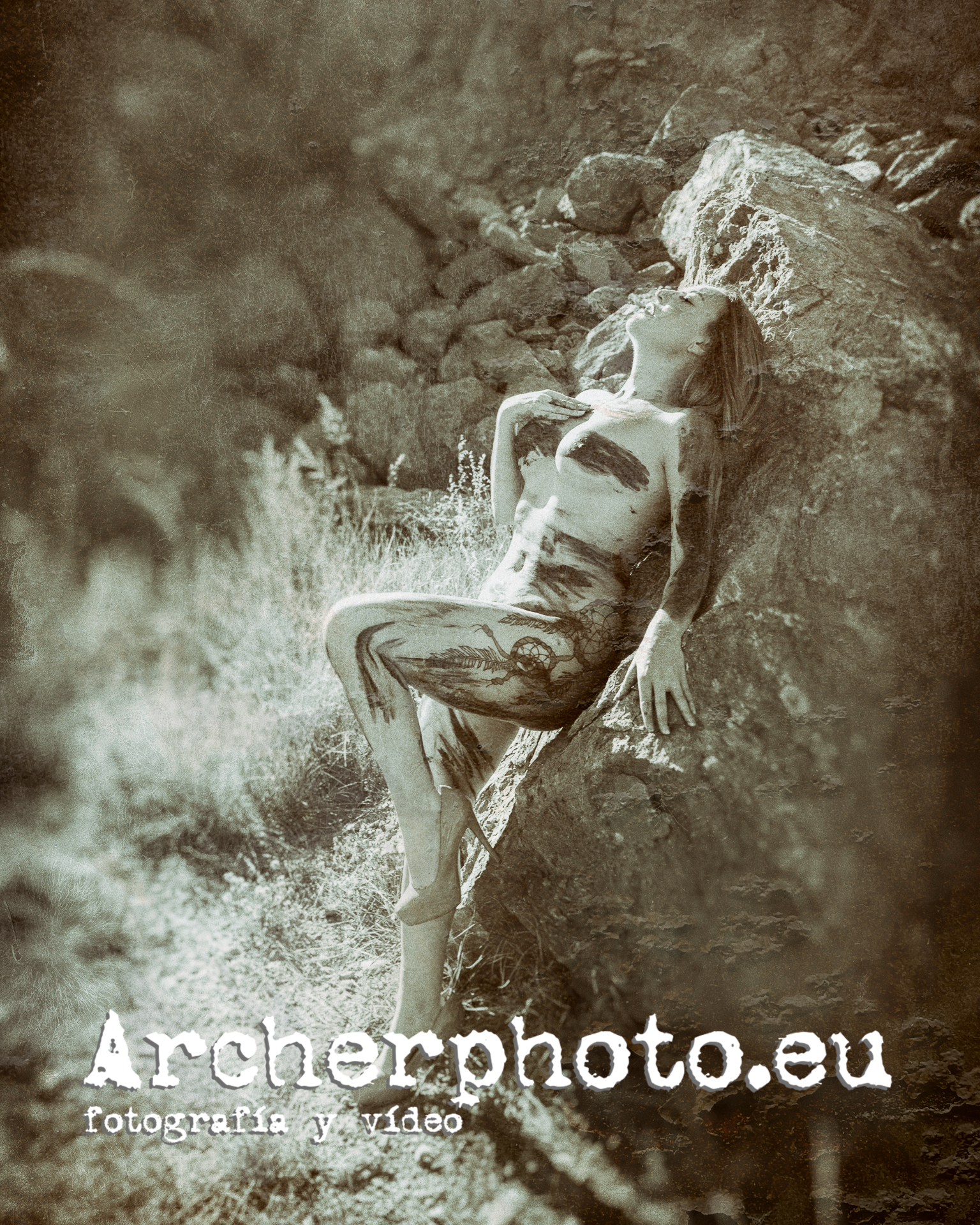 María Roca, 2019 (12), retrato con texturas