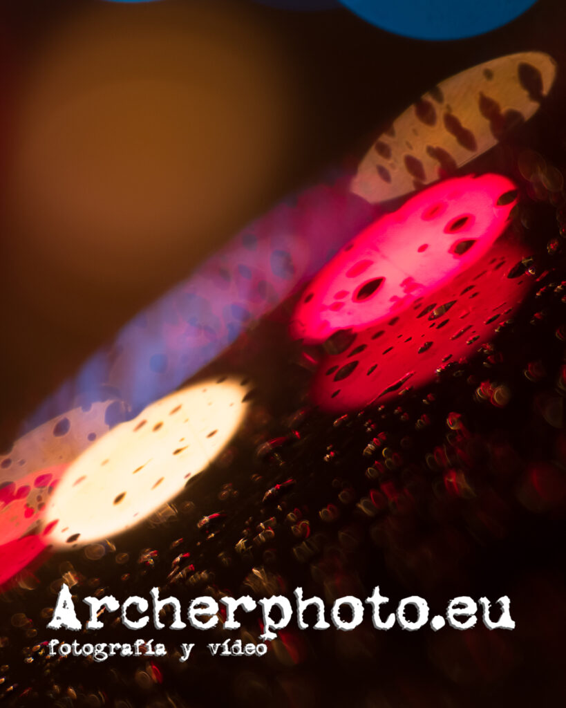 Summer Night, 2018. Bokeh in Valencia.