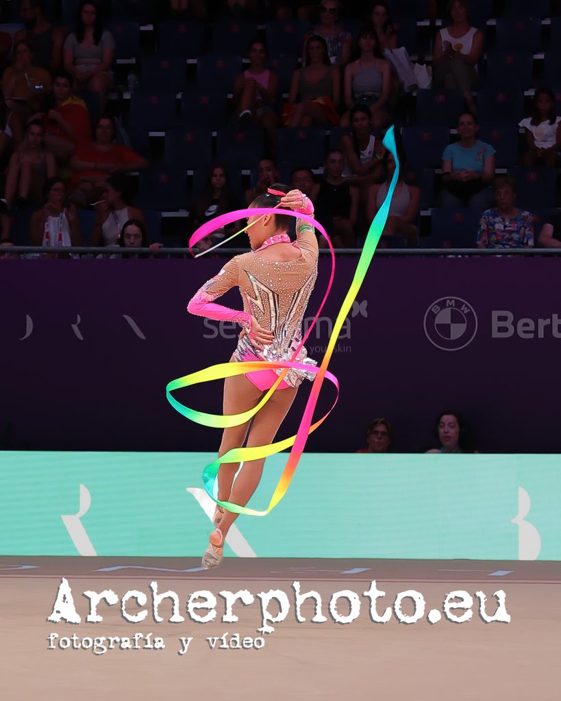 Geovanna Santos (1), 40th FIG Rhythmic Gymnastics World Championships Valencia 2023, ribbon